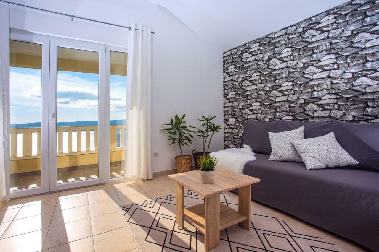 Villa Maslina, With Private 32M2Pool, Panoramic Views On 100Km Coastline, 12 Pax Lokva Rogoznica Bagian luar foto