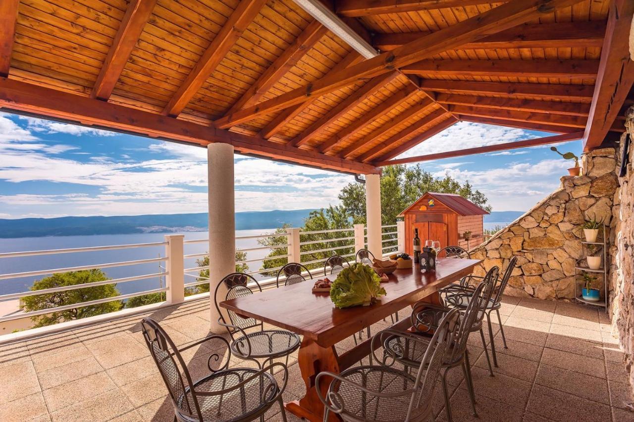 Villa Maslina, With Private 32M2Pool, Panoramic Views On 100Km Coastline, 12 Pax Lokva Rogoznica Bagian luar foto